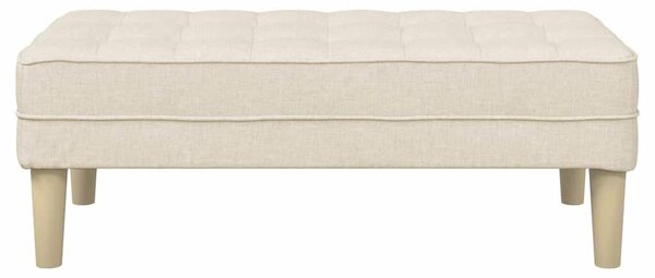 VidaXL pad párnával Vászon 113 x 57 x 39 cm szövet