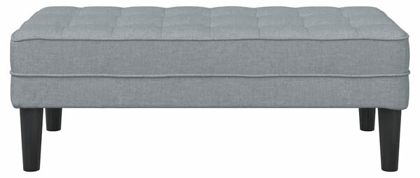 VidaXL Pad Light Grey 113x57x39 cm Szövet