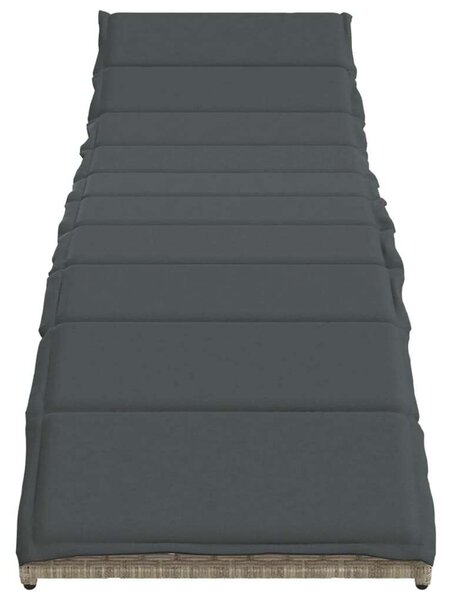 VidaXL Napozóágy - Polyrattan - 199 cm