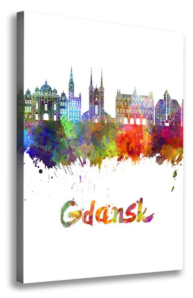Vászonfotó Színes gdańsk