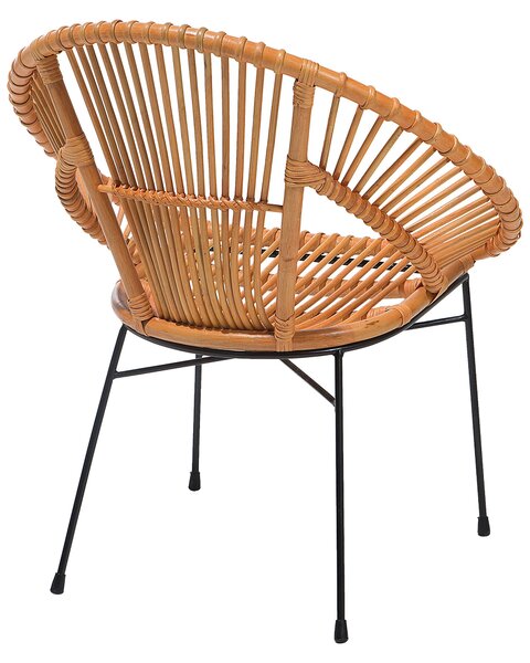 Étkezőszék SARITA Rattan Természetes