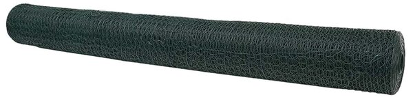 VidaXL Hexagon kerítés 1,4 x 100 m PVC Zöld