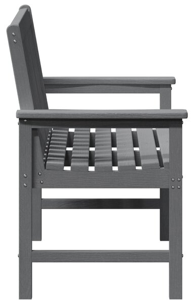 VidaXL Kerti pad párnával Világosszürke 120 x 59 x 88cm Műanyag