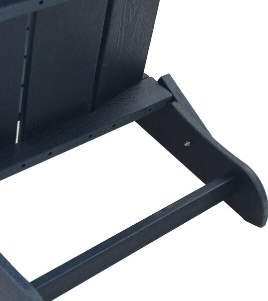 VidaXL összecsukható Adirondack szék tengerészkék 74.5x80.5x90 cm HDPE