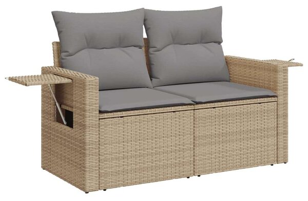 VidaXL Polyrattan Kerti Ülőgarnitúra - 11 részes - Bézs
