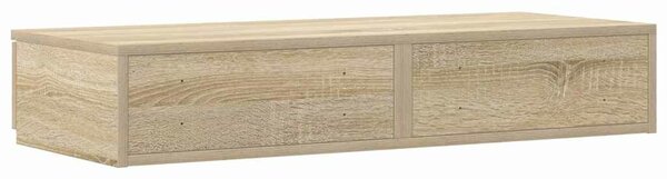VidaXL Ágyfiókok fiókkal sonoma tölgy 90 x 36.5 x 16.5 cm Faanyag
