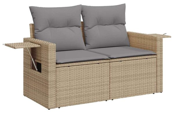 VidaXL Polyrattan Kerti Ülőgarnitúra - 12 részes - Bézs