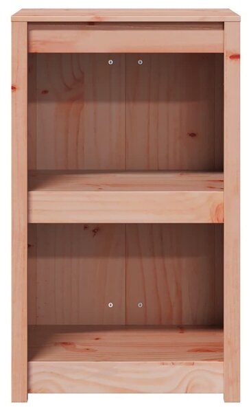 VidaXL Konyhaszekrény polcokkal Barna 55 x 55 x 92 cm tömör duglászfa