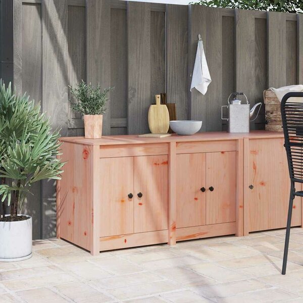 VidaXL Konyhaszekrény polcokkal MEPPEL Barna Tölgy 106 x 55 x 64 cm