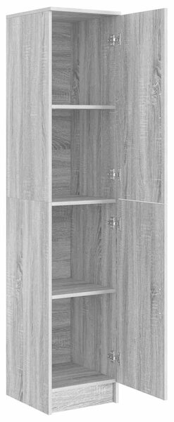 VidaXL Magas Szekrény Szürke sonoma 35 x 39 x 168 cm Faanyag