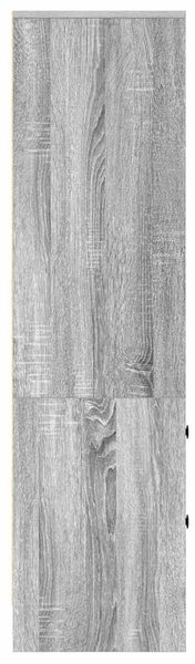 VidaXL Magasfiú fiókkal Szürke sonoma 45.5 x 34 x 127 cm Faanyag