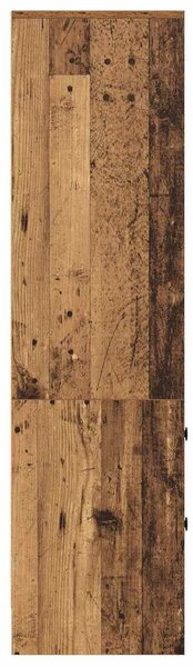 VidaXL Magasfiú fiókkal Öreg fa 45,5 x 34 x 127 cm