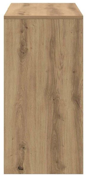 VidaXL Asztal fiókkal Artisan tölgy 90 x 37.5 x 75 cm Faanyag