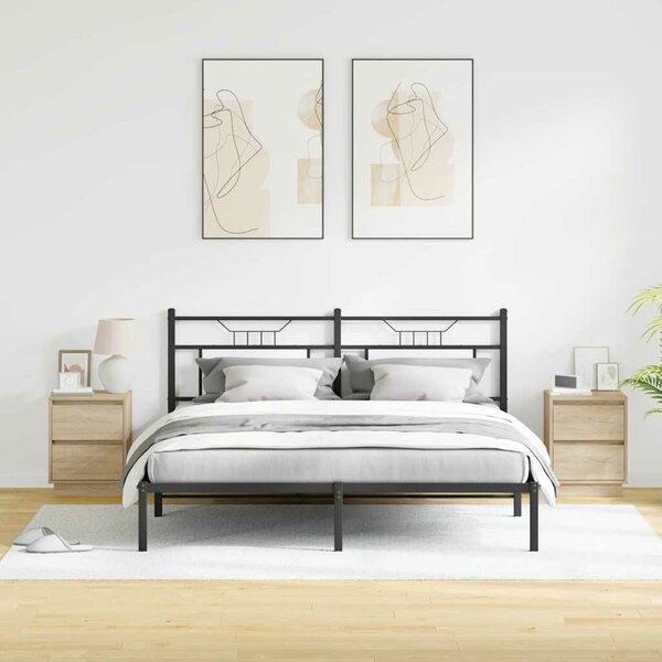 VidaXL Éjjeliszekrény 2 pcs Sonoma tölgy 39 x 34,5 x 50 cm Faanyag