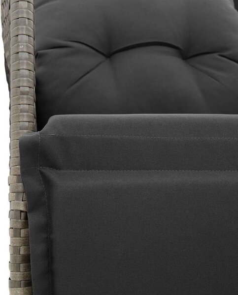 VidaXL Polyrattan Kerti Bútor - 7 részes Bisztrókészlet