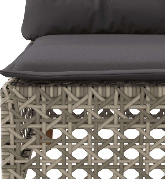 VidaXL Polyrattan Kerti Ülőgarnitúra - 6 részes