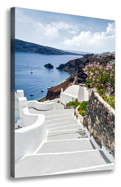 Vászonfotó Santorini, görögország