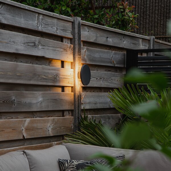 Design fali lámpa szürke 16,5 cm LED-del - Skyf