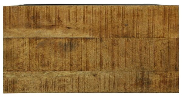 VidaXL Könyvespolc 70x35x110 cm Solid Wood Rough Mango