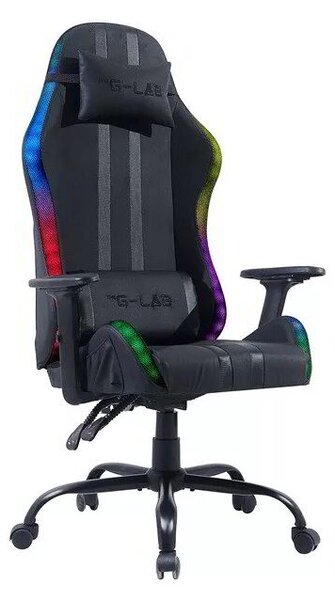 The G-Lab KS Electron EX RGB LED Gamer szék - Fekete