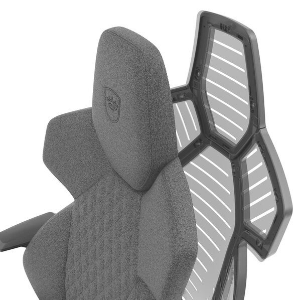 Noblechairs DAWN TX szöveg Gamer szék - Sötétszürke