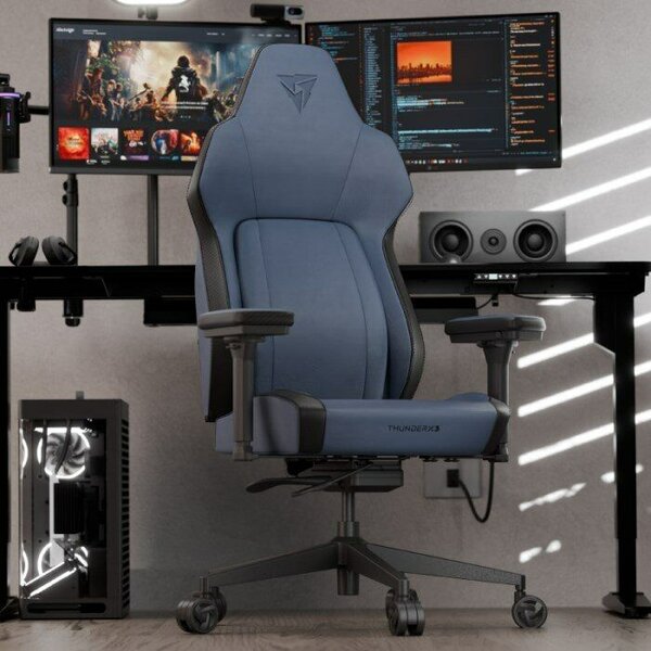 ThunderX3 CORE Smart Modern PU Gamer szék - Kék