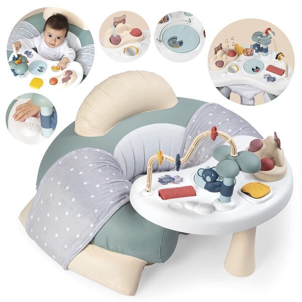 Smoby Little Cosy készségfejlesztő játszófotel - pasztell (140103)
