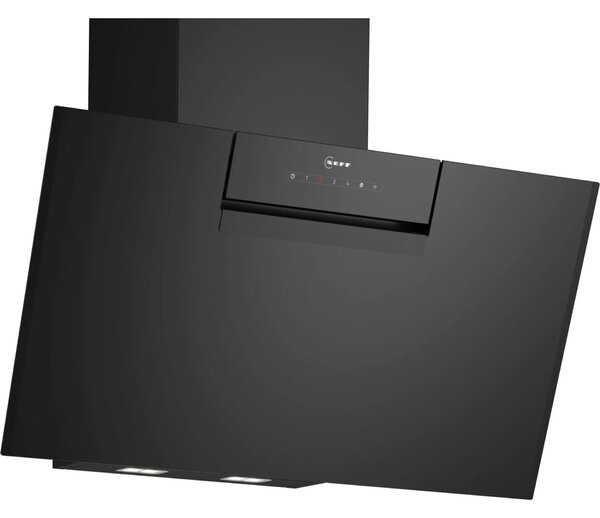 NEFF D85IFN1S0 Kürtős páraelszívó - N50 - Home Connect - 80 cm - döntött fekete üvegernyő - 768 m3