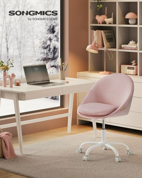 Homeoffice szék Bársony forgószék Irodai szék