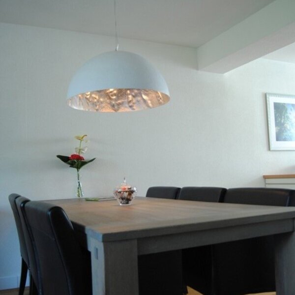 Modern függőlámpa fehér 70 cm - Magna