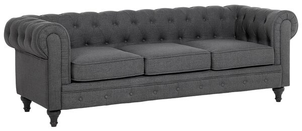 Kanapé 3 személyes CHESTERFIELD Szürke