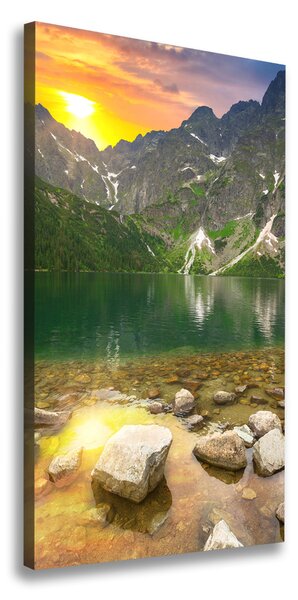 Feszített vászonkép Marine szem tatry