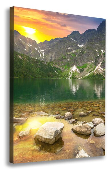 Feszített vászonkép Marine szem tatry
