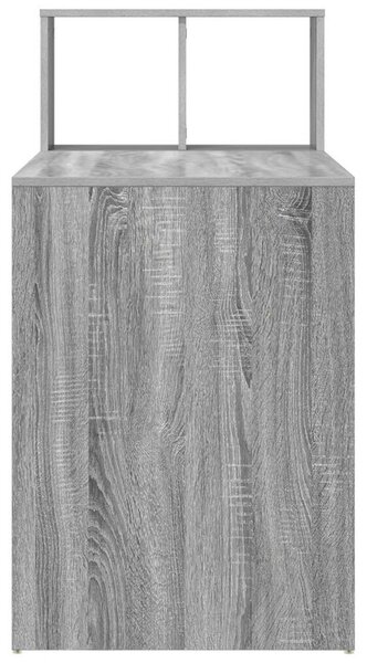 Íróasztal Szürke Sonoma MDF, laminált Közepes Szürke íróasztal