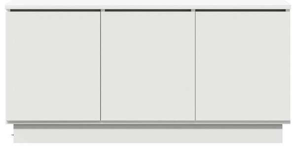 TV Szekrény Fehér 100x38x49 cm Mérnöki Fa