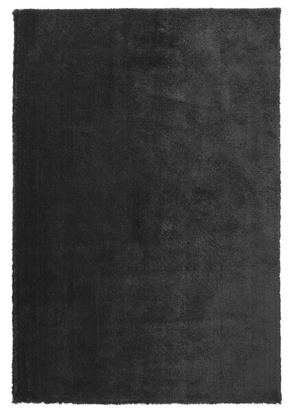 Shaggy szőnyeg EVREN Fekete 140 x 200 cm