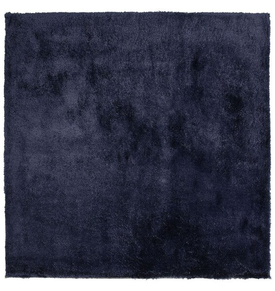 Shaggy szőnyeg EVREN Sötétkék 200 x 200 cm