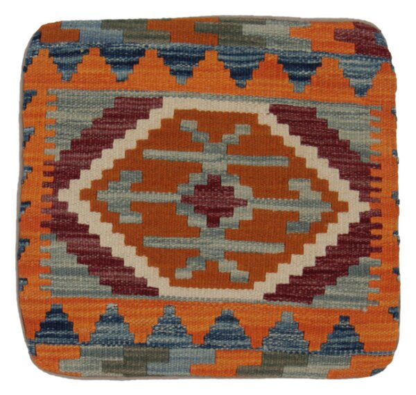 Kilim díszpárna 42x44 kézi szövésű Kelim párnahuzat