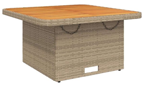 VidaXL Kerti Étkezőgarnitúra - Polyrattan - 5 részes