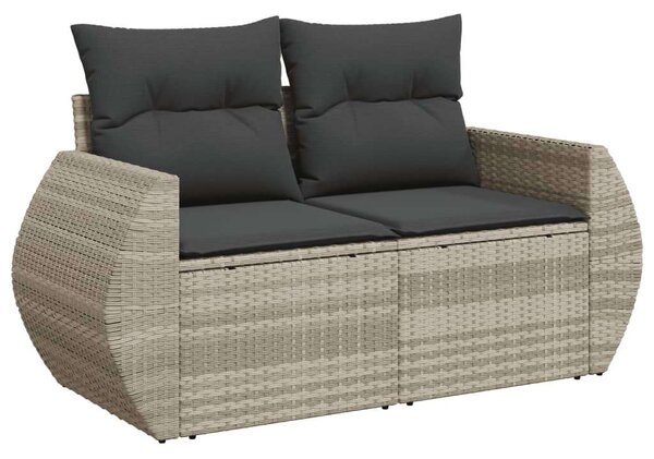 VidaXL Polyrattan Kerti Ülőgarnitúra - 9 részes szett