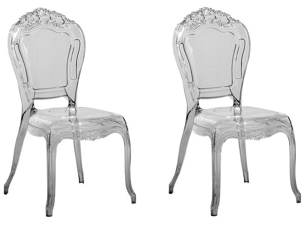 Étkezőszék kétdarabos szettben VERMONT Fekete