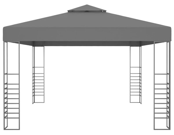 Antracitszürke pavilon 3 x 4 m