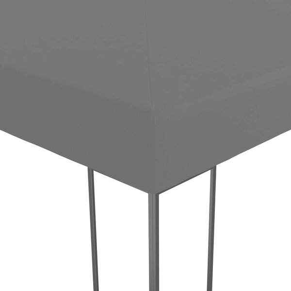Antracitszürke pavilon 3 x 4 m