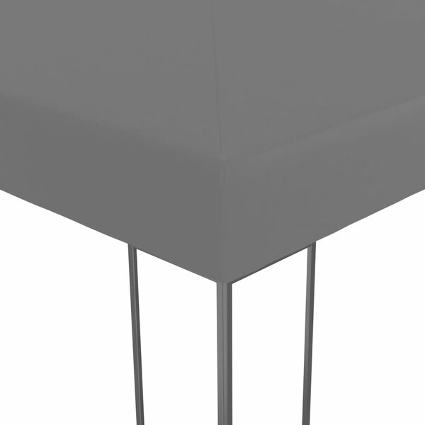 Antracitszürke pavilon 3 x 4 m