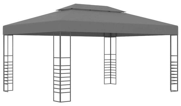 Antracitszürke pavilon 3 x 4 m