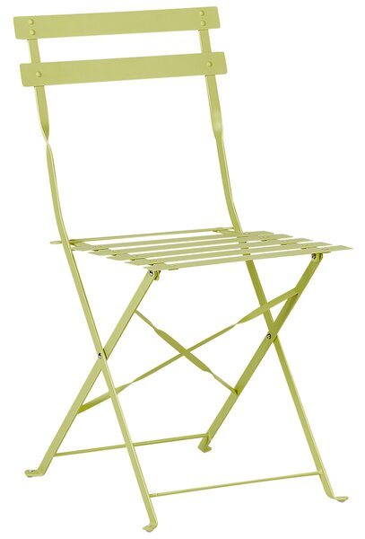 Bisztrószett Összecsukható FIORI Fém Lime zöld