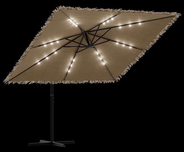 VidaXL Napernyő - LED-es - 246x246 cm