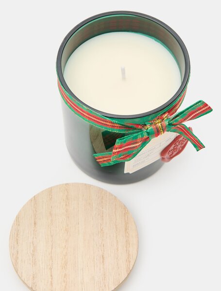 Sinsay - Illatos gyertya Sandalwood - zöld