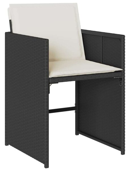 VidaXL Polyrattan Kerti Étkezőgarnitúra - 17 részes