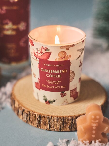 Sinsay - Karácsonyi illatszett: gyertya, diffúzor és lakásillatosító Gingerbread Cookie 3 pack - többszínű